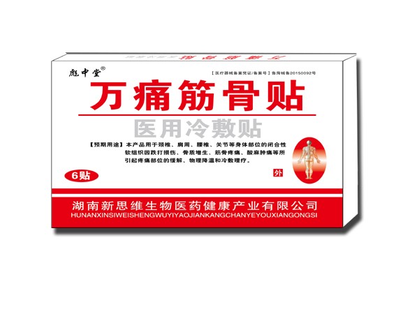 萬痛筋骨貼