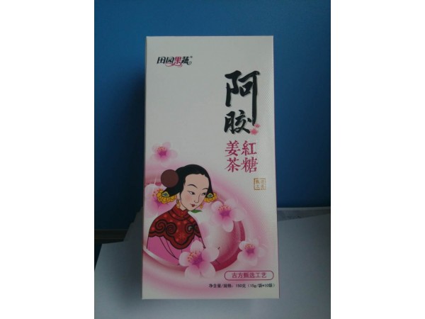 阿膠紅糖姜茶