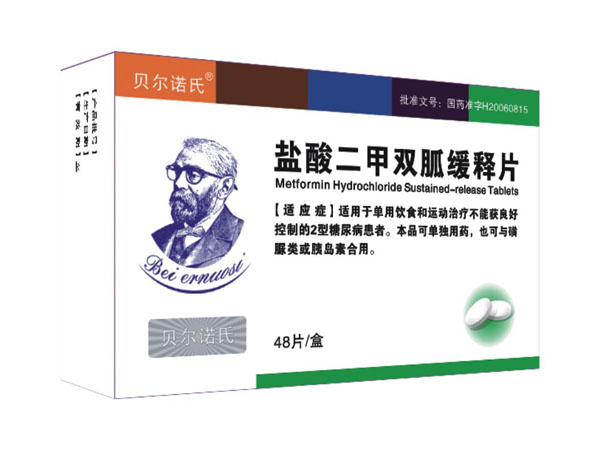 鹽酸二甲雙胍緩釋片