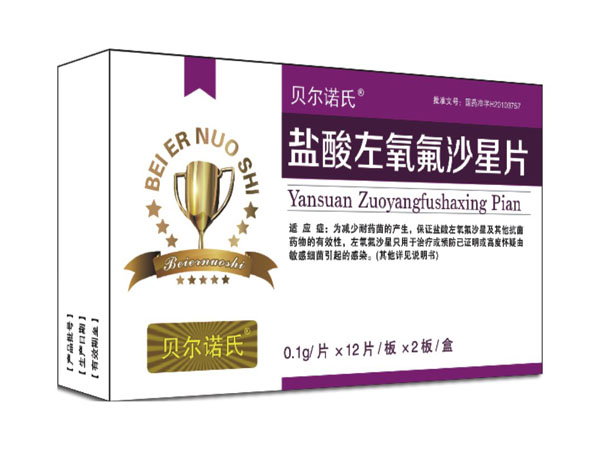 鹽酸左氧氟沙星片