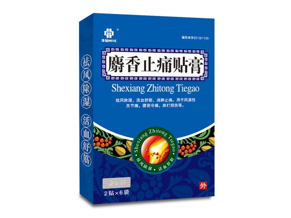 麝香止痛貼膏