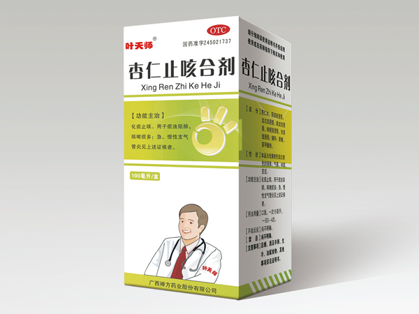 杏仁止咳合劑