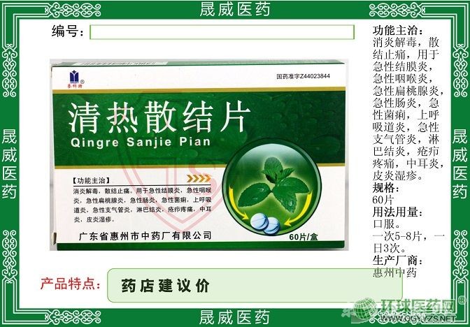 清熱散結(jié)片