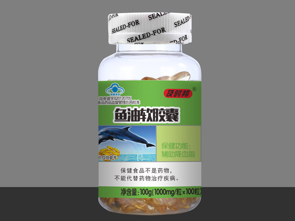 100粒 康富麗牌魚(yú)油軟膠囊