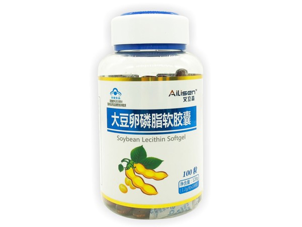 周吉堂大豆卵磷脂軟 膠囊