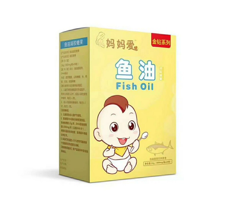 媽媽愛魚油凝膠糖果