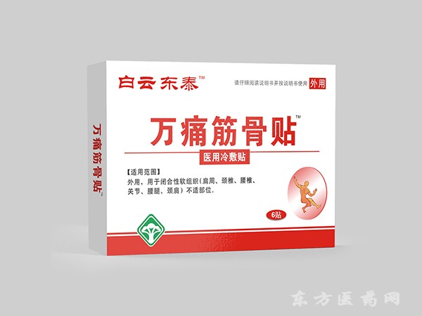 白云東泰 萬痛筋骨貼