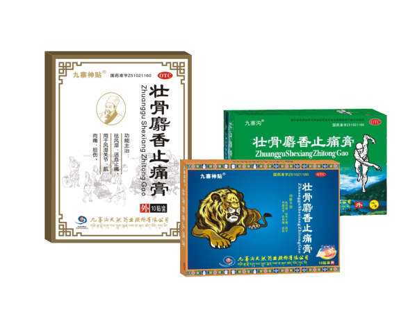 壯骨麝香止痛膏  5貼
