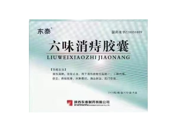 東泰 六味消痔膠囊