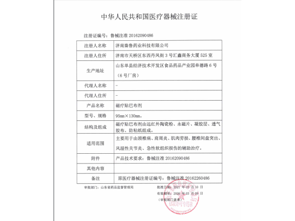 磁療貼