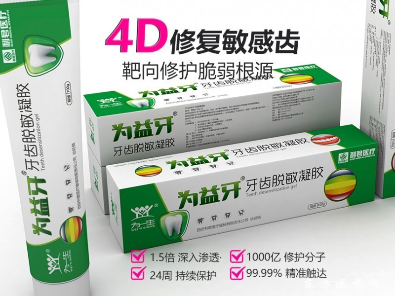 牙齒脫敏凝膠