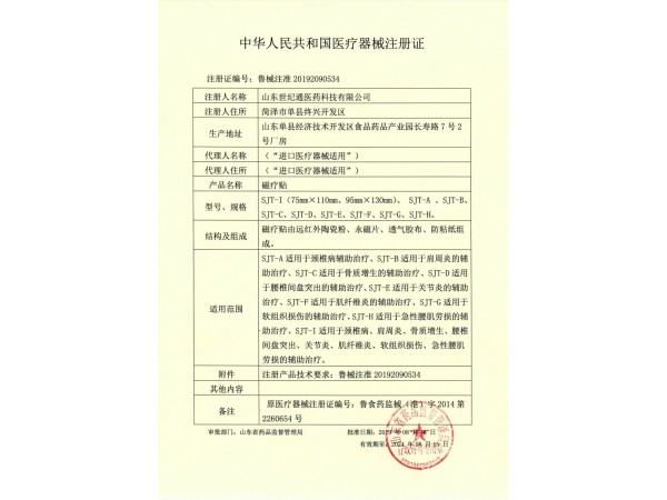 磁療貼