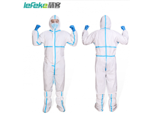 秝客 醫(yī)用一次性防護(hù)服連腳套 175碼 現(xiàn)貨