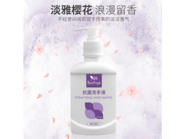 閱紫 抗菌洗手液白色按壓瓶  現(xiàn)貨