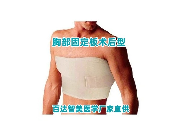 醫(yī)用胸部高分子外固定夾板（胸外術(shù)后、肋骨骨折專用）百達(dá)智美醫(yī)學(xué)廠家招商