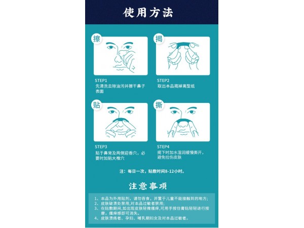 鼻炎貼穴位貼定制定做醫(yī)院診所中標(biāo)企業(yè)廠家
