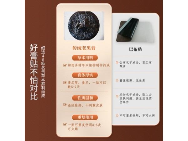 東進藥業(yè)PU膜防水貼代加工傳統(tǒng)手工老黑膏貼頸椎腰椎關(guān)節(jié)膝蓋保健貼OEM 加工定制